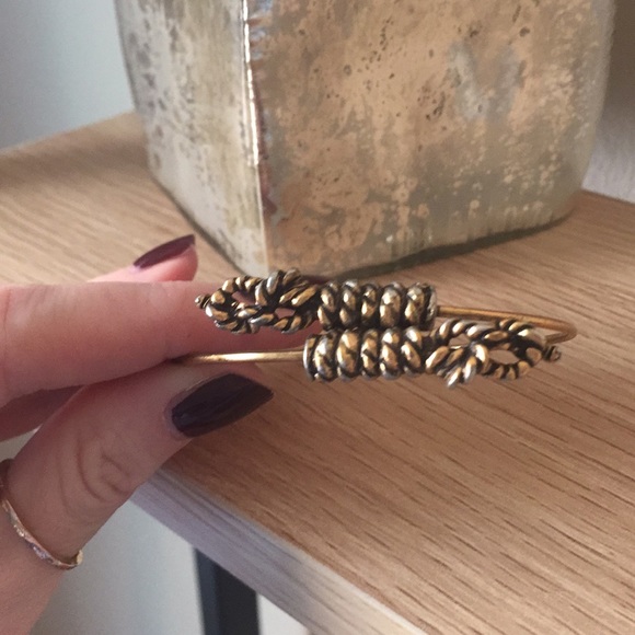 Alex & Ani Rope Wrap Gold Bangle - Picture 2 of 4